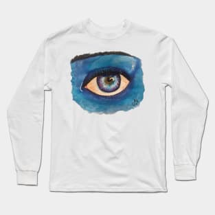 Eye is blue Long Sleeve T-Shirt